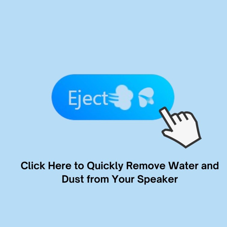 Clean My Speaker - Speaker Dust & Water Cleaning Sound