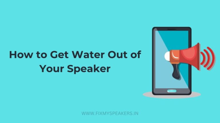 Learn the most effective methods to get water out of your speaker quickly. Discover step-by-step solutions to restore your speaker's sound quality